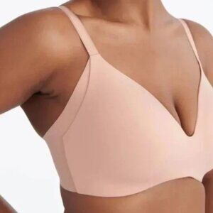 KNIX WingWoman Contour Bra Support Side Coverage Padded Pink Rose Women's 38D